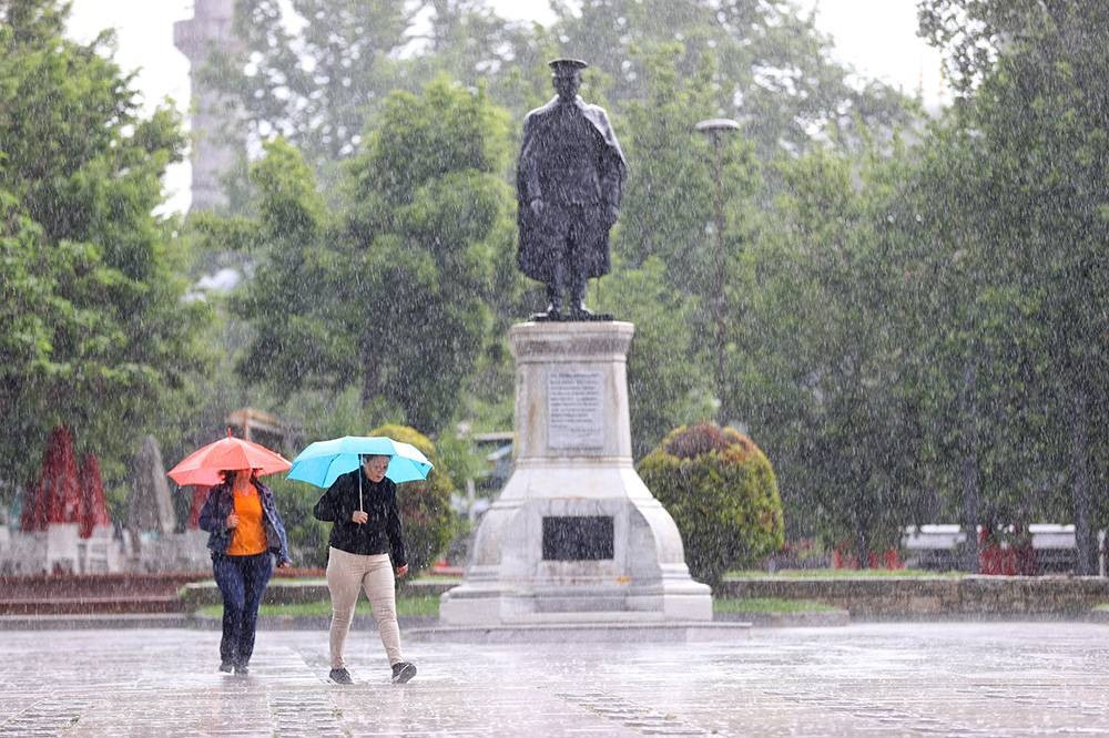 Trakya'da kuvvetli sağanak etkili oldu - Resim: 5